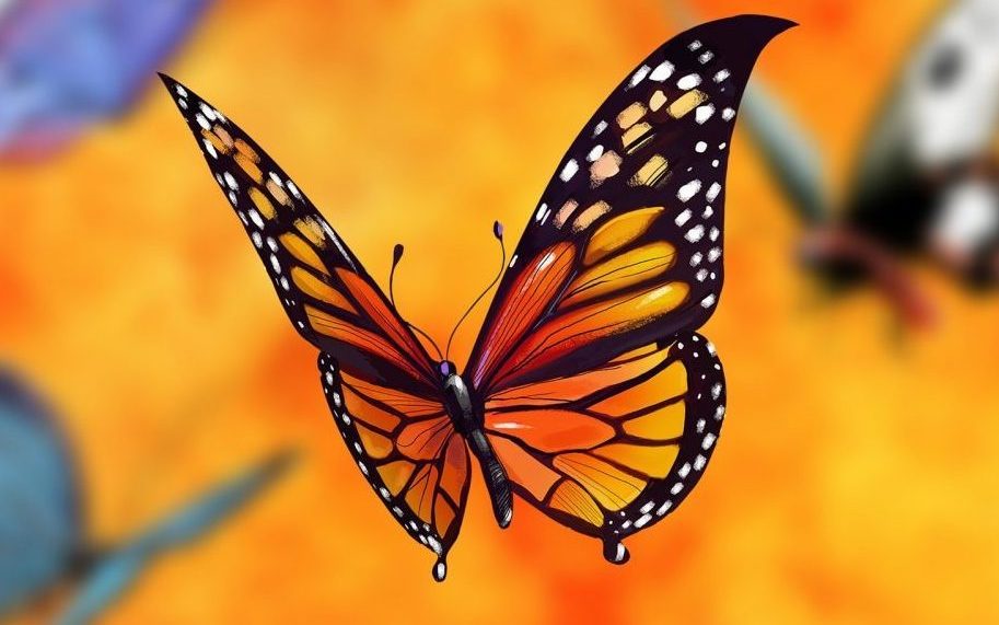 Pop-UP DREAM Center Illustration of Butterfly (via Pixabay)